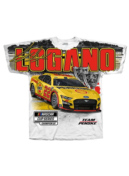 2022 Joey Logano NASCAR Cup Series Championship Sublimated T-Shirt -Fashion Clothing Sales 0004 DRCHMT0018A