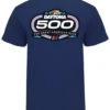 2023 Daytona 500 Logo T-Shirt- Blue -Fashion Clothing Sales 0007 DAY1MT2301 D copy
