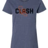 Ladies Clash State Outline T-Shirt -Fashion Clothing Sales 0009 CLSHLT2302A