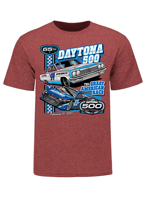 2023 Daytona 500 Past Champs T-Shirt -Fashion Clothing Sales 0015 DAY1MT2304 A copy