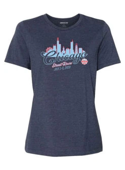 2023 Chicago Street Race Ladies Skyline T-Shirt