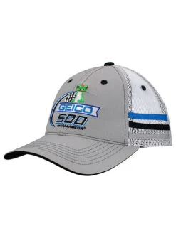 Geico 500 Striped Hat