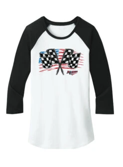 Ladies Talladega Flags T-Shirt