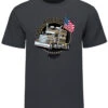 Talladega Truck Flag T-Shirt- Grey -Fashion Clothing Sales TAL9MT0022 A